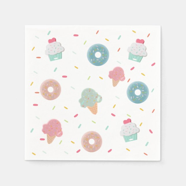 Serviette En Papier glace (Devant)