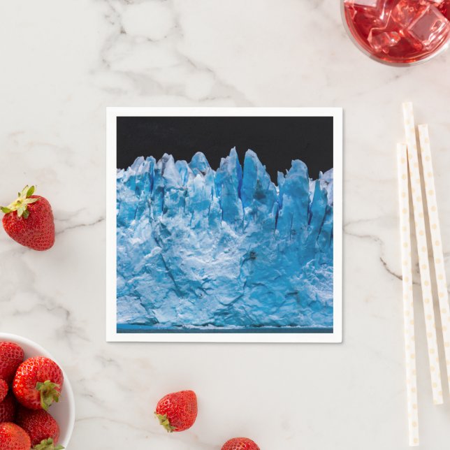 Serviette En Papier Glacier Perito Moreno (En situation)