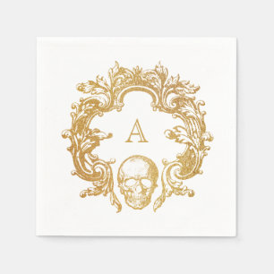 Serviette En Papier Glam gothique   Papier   Blanc