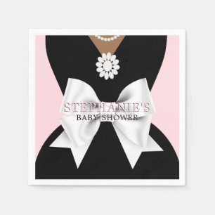 Serviette En Papier Glam Pink Ethnic Fancy Tiffany Baby shower à thème