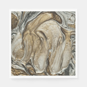 Serviette En Papier glamor 003 couleur brun liquide serviettes