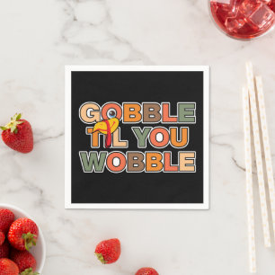 Serviette En Papier Gloups Gloups Jusqu'à Ce Que Vous Titubiez Drôle d