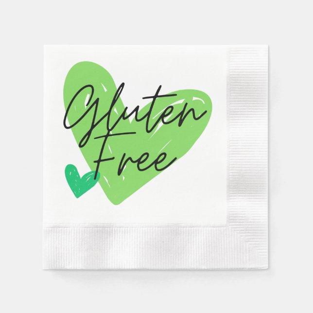 Serviette En Papier Gluten Free (Devant)