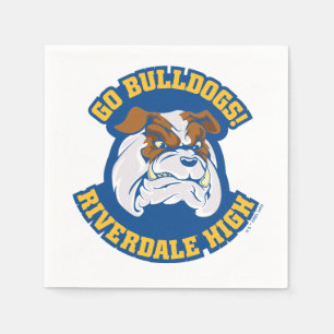 Serviette En Papier Go Bulldogs - Riverdale High