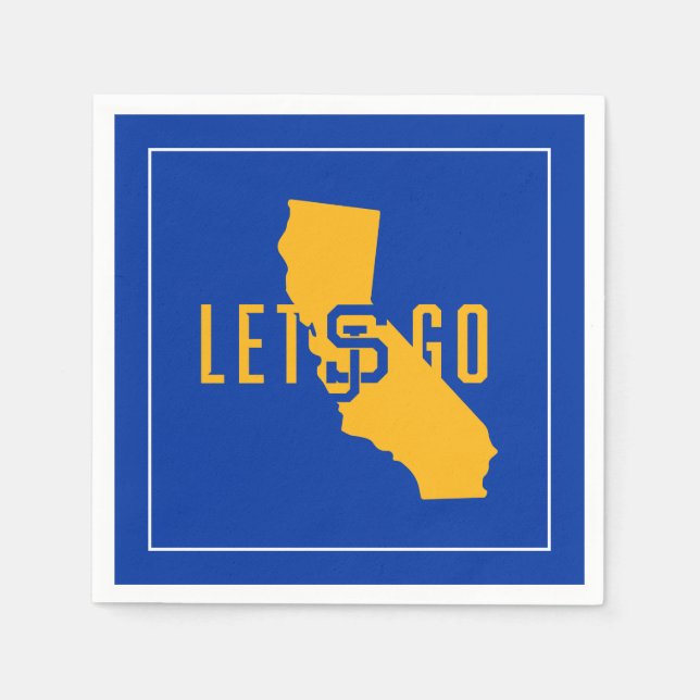 Serviette En Papier go lets (Devant)