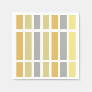 Serviette En Papier Gold Silver Bronze Metal Hues