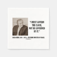 Golda Meir Je Dois Gouverner La Citation De L'Horl
