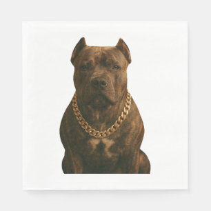 Serviette En Papier Golden Retriever