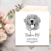Golden Retriever Chien Boissons personnalisées sur