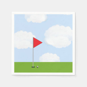 Serviette En Papier Golf
