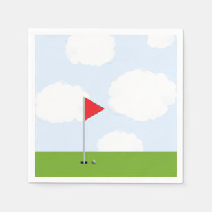 Serviette En Papier Golf