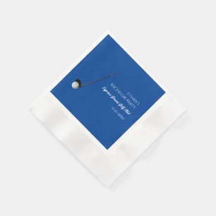 Serviette En Papier Golf Bachelor Party - Golf trip Classic Stylish