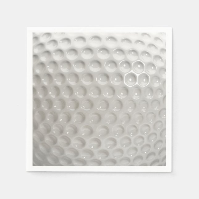 Serviette En Papier Golf Ball Sport (Devant)