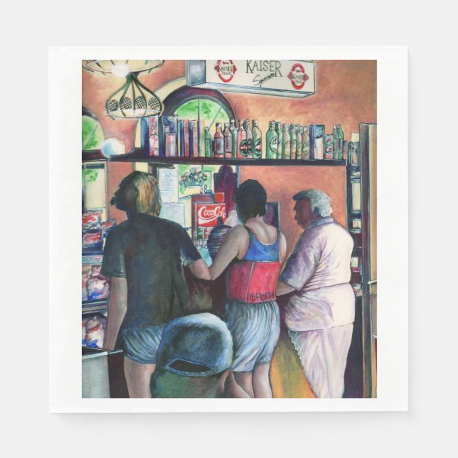 Serviette En Papier Golf Buffe, Budapest (Devant)