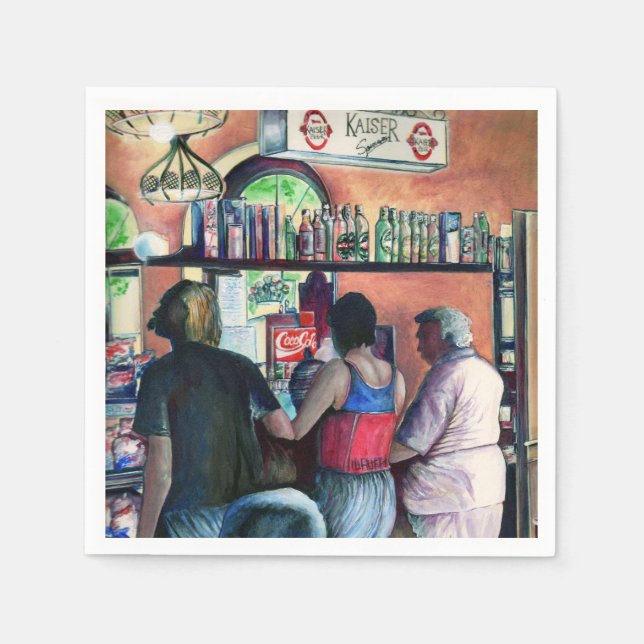 Serviette En Papier Golfe Bufe, Budapest (Devant)