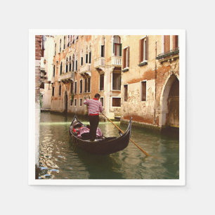 Serviette En Papier Gondolier