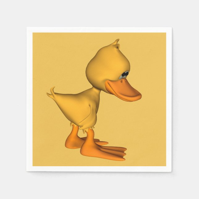 Serviette En Papier Goober the Duck (Devant)