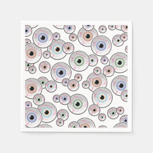 Serviette En Papier Googly Eyes Floating