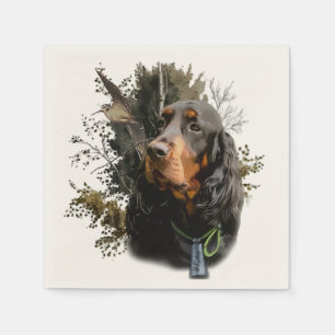 Serviette En Papier Gordon Setter