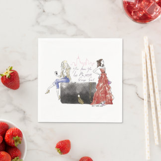 Serviette En Papier Gossip Girl - Vous Savez Que Vous M'Aimez