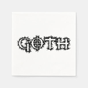 Serviette En Papier Goth