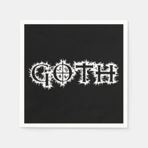 Serviette En Papier Goth