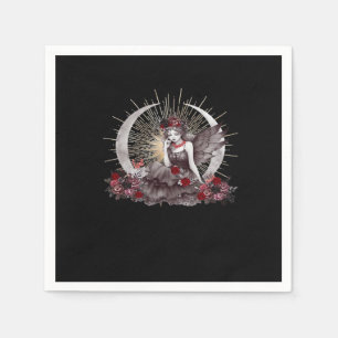 Serviette En Papier Goth Girl Whimsigoth Classic