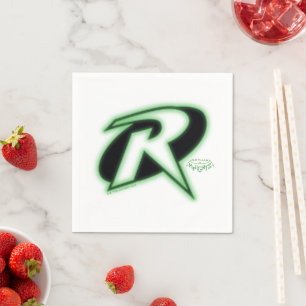 Serviette En Papier Gotham Knights Robin Logo