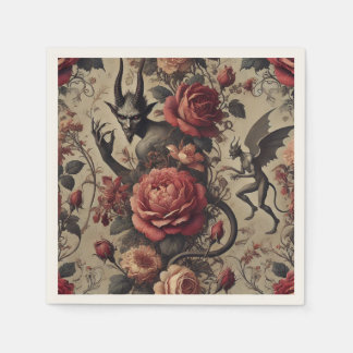Serviette En Papier Grace éclipsée - Victorien gothique