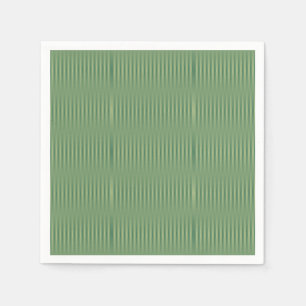 Serviette En Papier Gradient vert Vintage simple en osage