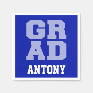 Serviette En Papier Grads Idées Nom Customisé serviettes