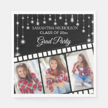 Graduation Party Photo Film Reel Hollywood Star