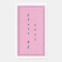 Graduation Party Student Class Of 2025 Rose Blue