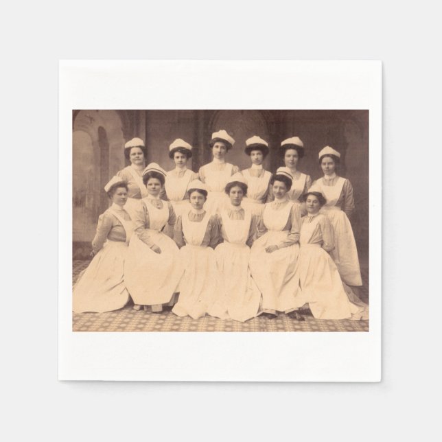 Serviette En Papier Gradués en nursing (Devant)