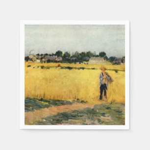 Serviette En Papier Grain Field (par Berthe Morisot)