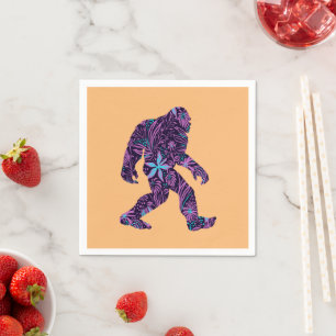 SERVIETTE EN PAPIER GRAND BIGFOOT FLORAL