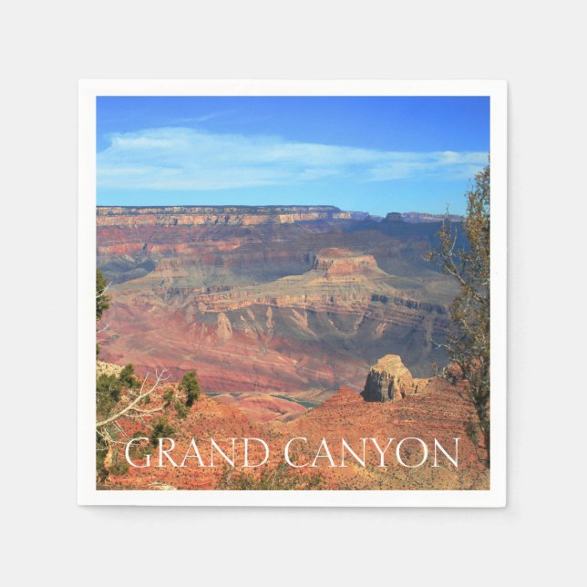 Serviette En Papier Grand Canyon 6 Cocktail Napkin (Devant)
