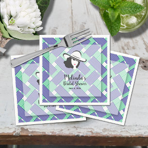 Serviette En Papier Grand Chapeau Derby Baby Shower