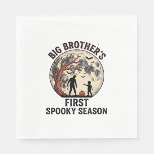 Serviette En Papier Grand frère Halloween Première saison effrayante v