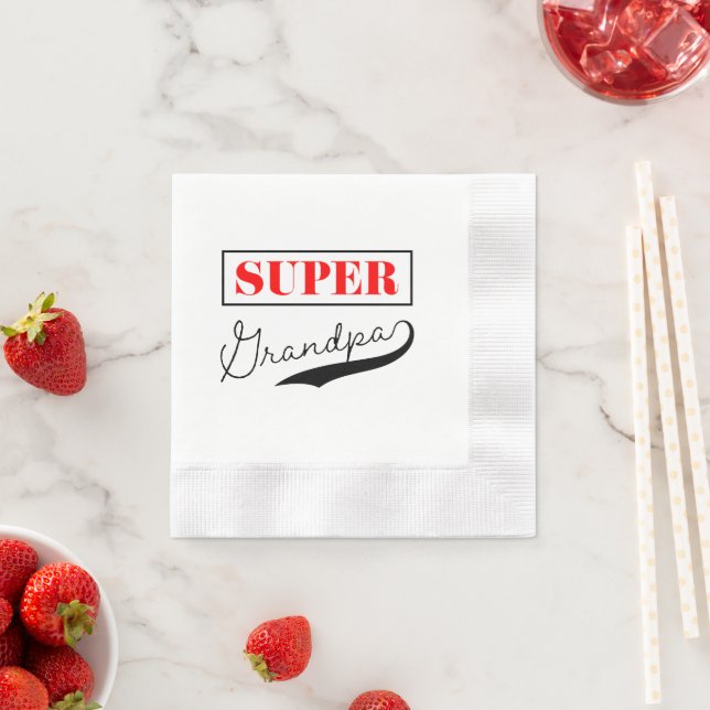 Serviette En Papier Grand-père (En situation)
