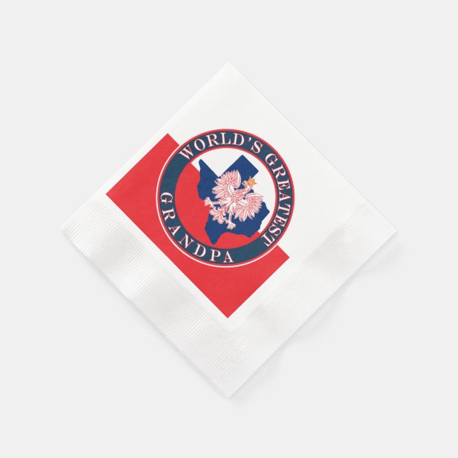 Serviette En Papier Grand-père du monde (Coin)