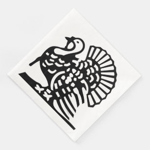 SERVIETTE EN PAPIER GRAND REMERCIEMENT À LA TURQUIE