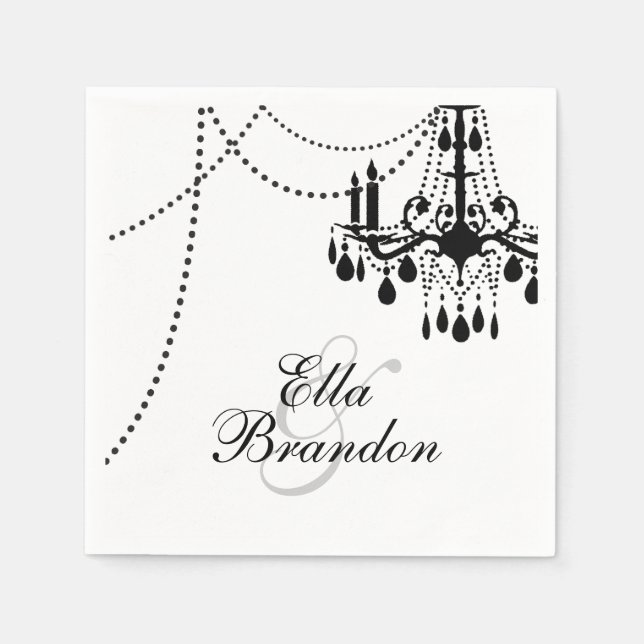 Serviette En Papier Grand salon Napkin (Devant)