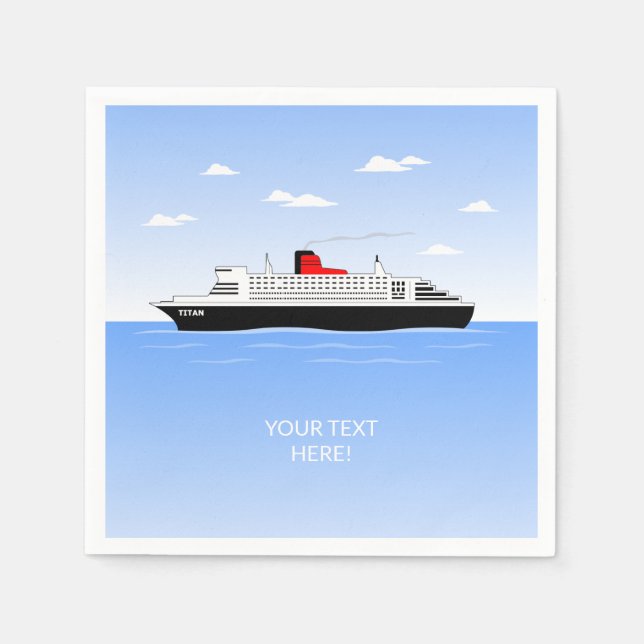 Serviette En Papier Grande fête de la piscine (Devant)