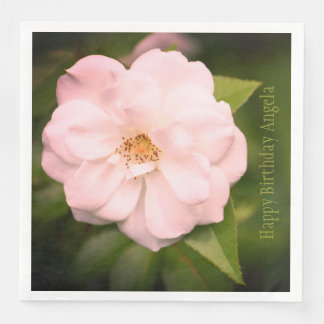 Serviette En Papier Grande jolie photo Rose