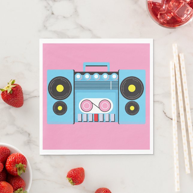 Serviette En Papier Grande Stéréo (Créateur téléchargé)