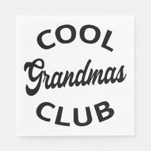 Serviette En Papier Grandmas Club cool I