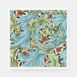Serviette En Papier Granville, vintage William Morris motif,