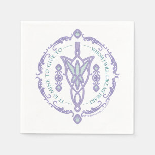 Serviette En Papier Graphique de citation ARWEN™ Evenstar