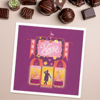 Serviette En Papier Graphique de la boutique Wonka Candy